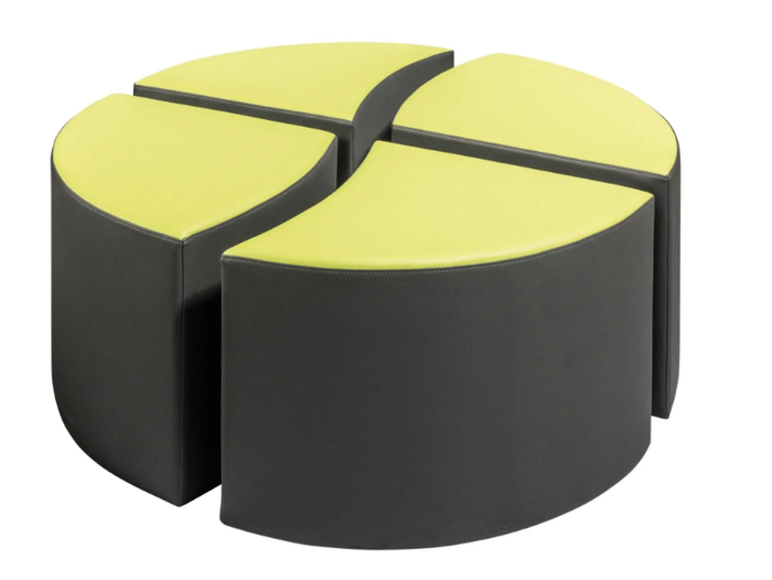 POUFACTOR - Upholstered round pouf _ AP Factor